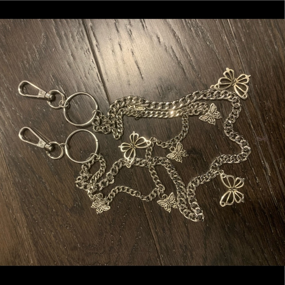 butterfly pant chain